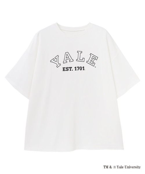 RASW(ラス)の「別注YALEロゴオーバーTシャツ(Tシャツ/カットソー・レディース・オフホワイト・L/M)」の20枚目の写真