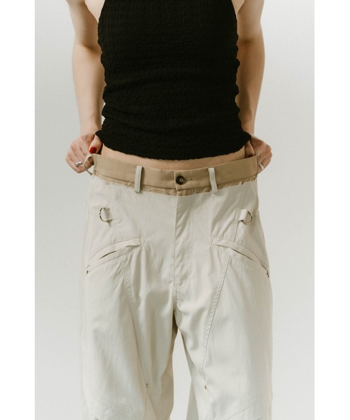 あ*き様 クヌースマーフ♡docking nylon pants khaki X あ*き様 クヌースマーフ♡docking nylon pants khaki X docking