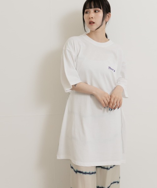 THE GOODLAND MARKET（ザグッドランドマーケット）の「『別注』That’s×TGM　the Dress（チュニック・レディース・ホワイト・FREE）」の2枚目の写真