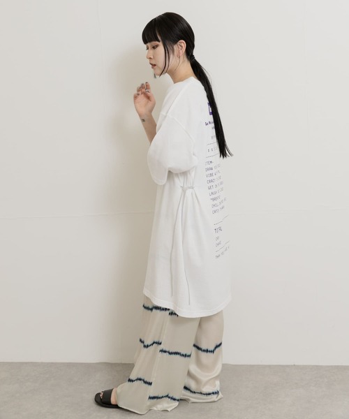 THE GOODLAND MARKET（ザグッドランドマーケット）の「『別注』That’s×TGM　the Dress（チュニック・レディース・ホワイト・FREE）」の4枚目の写真