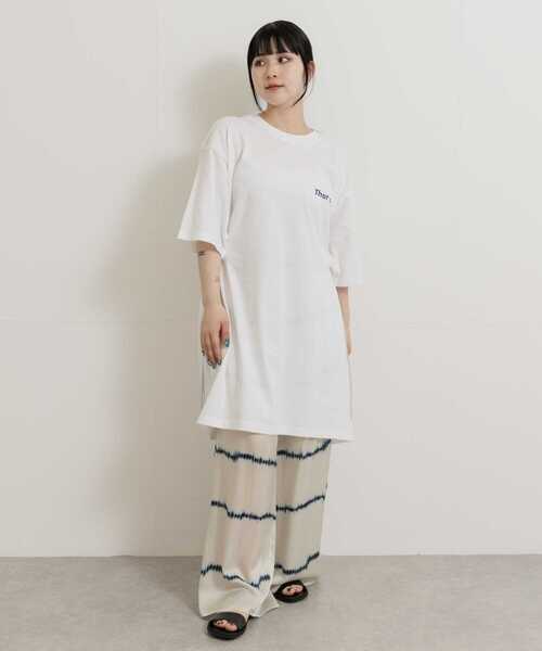 THE GOODLAND MARKET（ザグッドランドマーケット）の「『別注』That’s×TGM　the Dress（チュニック・レディース・ホワイト・FREE）」の5枚目の写真