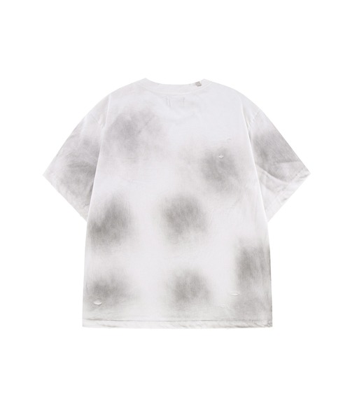 SUPPLIER（サプライヤー）の「ティーシャツ｜Disstressed Pierce Tee｜SUPPLIER（Tシャツ/カットソー・メンズ・ベージュ/ブラック・L/S/M/XL/XXL）」の8枚目の写真