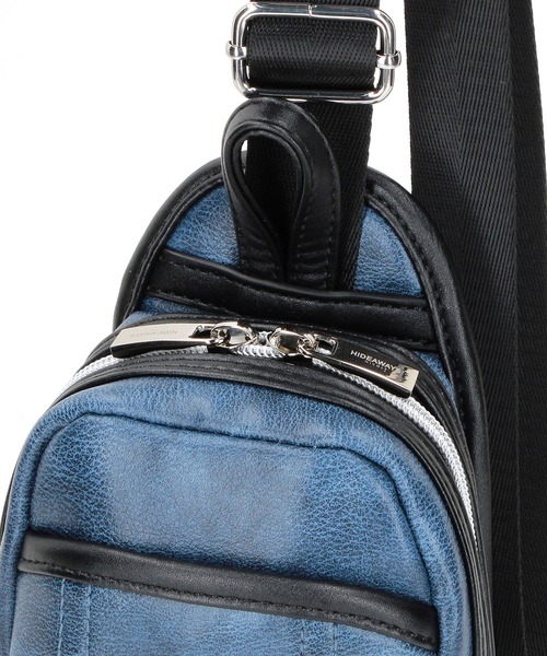 HIDEAWAYS NICOLE（ハイダウェイニコル）の「ミニボディバッグ（ボディバッグ/ウエストポーチ・メンズ・ブラック/ベージュ/ネイビー・FREE）」の17枚目の写真