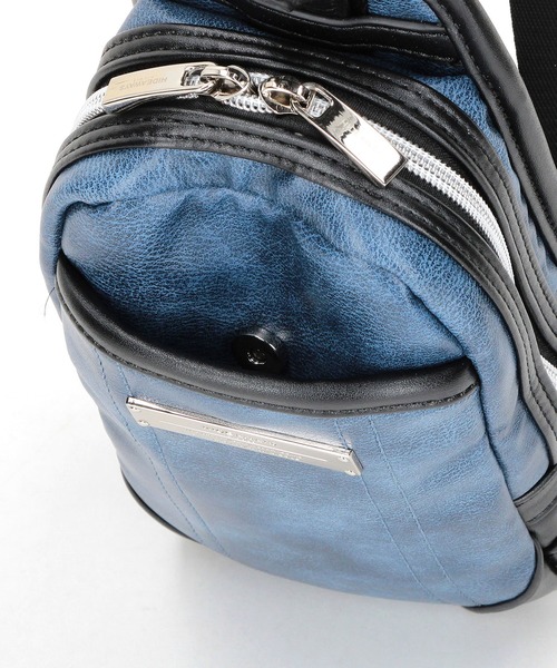 HIDEAWAYS NICOLE（ハイダウェイニコル）の「ミニボディバッグ（ボディバッグ/ウエストポーチ・メンズ・ブラック/ベージュ/ネイビー・FREE）」の11枚目の写真