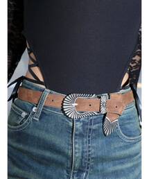 EVRIS | メタルバックルスウェードルベルト(ベルト)