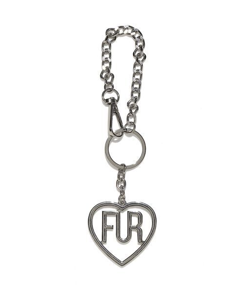 FURFUR（ファーファー）の「ハートロゴバッグチャーム（チャーム・レディース・ゴールド/シルバー・F）」の3枚目の写真