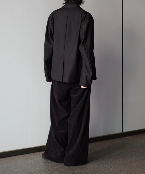 Neucon/ニューコン】ボックスワイドショートダブルジャケット