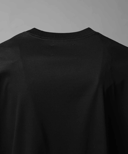 MAISON SPECIAL(メゾンスペシャル)の「《UNISEX》Extremely Cool Smooth Prime-Over Crew Neck T-Shirt/超冷感スムースプライムオーバークルーネックTシャツ【MAISON SPECIAL/メゾンスペシャル】(Tシャツ/カットソー・メンズ・ホワイト/ブラック・0/1/2)」の16枚目の写真
