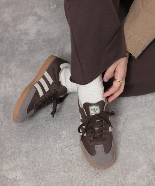 adidas Originals（アディダスオリジナルス）の「《追加》【adidas originals】 SAMBA OG：スニーカー ID1481（スニーカー・レディース・ブラウン・24.5cm/22.5cm/23cm/23.5cm/24cm/25cm）」の18枚目の写真