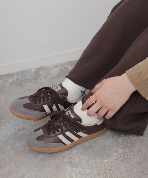 adidas Originals（アディダスオリジナルス）の「《追加》【adidas originals】 SAMBA OG：スニーカー ID1481（スニーカー・レディース・ブラウン・24.5cm/22.5cm/23cm/23.5cm/24cm/25cm）」の19枚目の写真