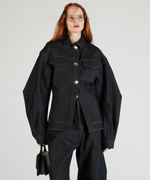 PRANK PROJECT(vNvWFNg)́y2025Autumn Pre-OrderzXJ[tVFCvfjWPbg / Scarf-Shaped Denim Jacket(fjWPbg)