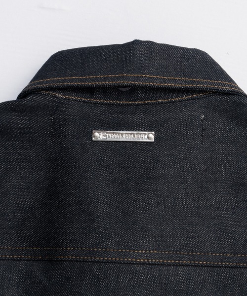 PRANK PROJECT(プランクプロジェクト)の「スカーフシェイプデニムジャケット / Scarf-Shaped Denim Jacket(デニムジャケット・レディース・ブルー/ネイビー・FREE)」の7枚目の写真