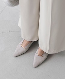 welleg（ウェレッグ）の「【 極やわ 】ゴールドバー 3cmヒール パンプス（パンプス）」