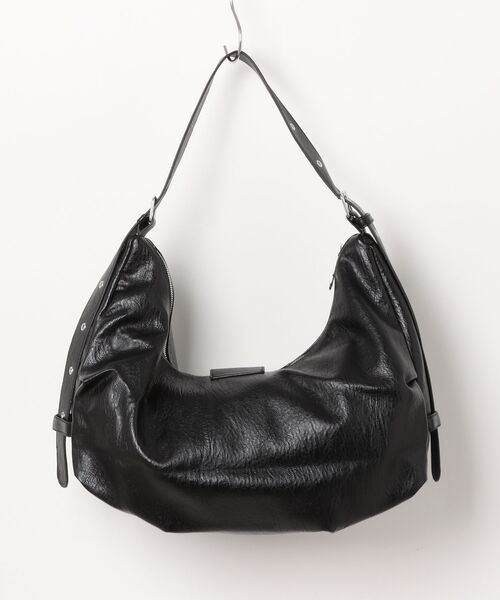 florist（フローリスト）の「2WAY スタッズベルトY2Kアイレットショルダーバッグ/トートバッグ（トートバッグ・レディース・ブルーグレー/チョコ/ブラック/キャメル/ワインレッド/ベージュ・FREE）」の7枚目の写真