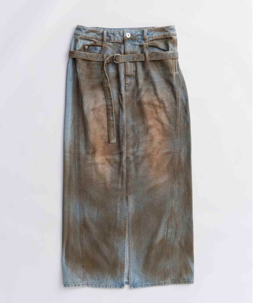 MAISON SPECIAL（メゾンスペシャル）の「2way High Waist Denim Skirt/2WAYハイウエストデニムスカート（デニムスカート・レディース・ブラウン/ブルー/ブラック・36/38）」の16枚目の写真