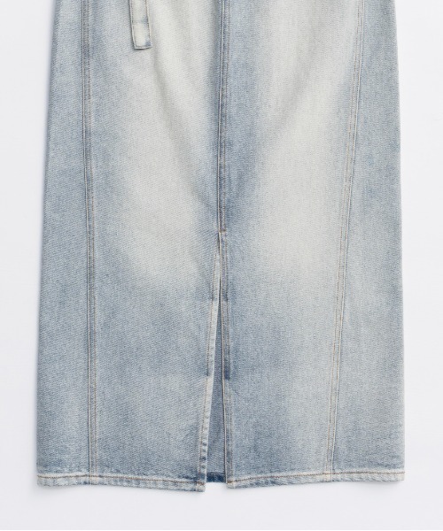 MAISON SPECIAL（メゾンスペシャル）の「2way High Waist Denim Skirt/2WAYハイウエストデニムスカート（デニムスカート・レディース・ブラウン/ブルー/ブラック・36/38）」の21枚目の写真