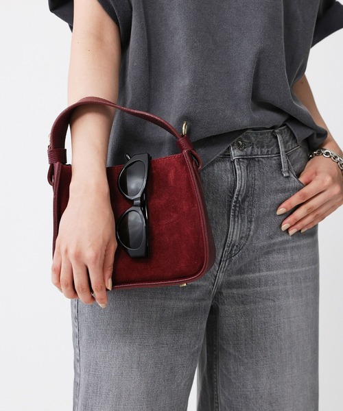 BABYLONE（バビロン）の「【ANTONELLO MASI】＜別注＞ワンハンドルBAG（ハンドバッグ・レディース・ボルドー/ベージュ・フリー）」の5枚目の写真