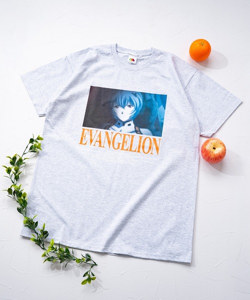 FRUIT OF THE LOOM(フルーツオブザルーム)の「【FRUIT OF THE LOOM】FTL×EVAムービーグラフィックTシャツ / ブラック / グレー / ネイビー(Tシャツ/カットソー・メンズ・ネイビー/グレー/ブラック・XL/M/S/L)」の3枚目の写真