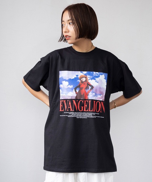 FRUIT OF THE LOOM(フルーツオブザルーム)の「【FRUIT OF THE LOOM】FTL×EVAムービーグラフィックTシャツ / ブラック / グレー / ネイビー(Tシャツ/カットソー・メンズ・ネイビー/グレー/ブラック・XL/M/S/L)」の17枚目の写真