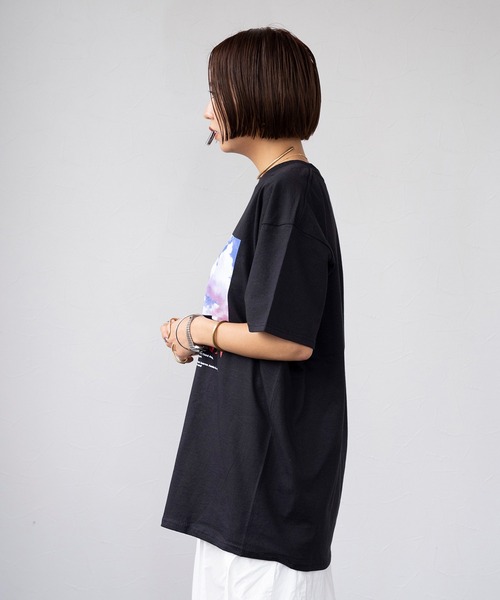 FRUIT OF THE LOOM(フルーツオブザルーム)の「【FRUIT OF THE LOOM】FTL×EVAムービーグラフィックTシャツ / ブラック / グレー / ネイビー(Tシャツ/カットソー・メンズ・ネイビー/グレー/ブラック・XL/M/S/L)」の18枚目の写真