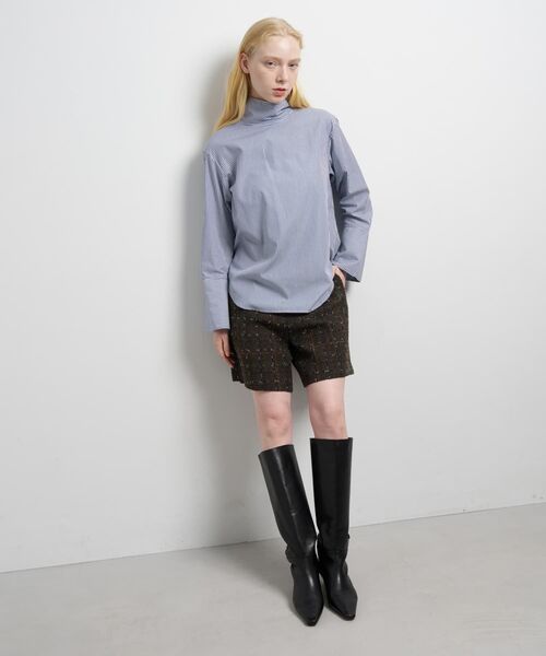 LANVIN en Bleu（ランバンオンブルー）の「チャームロングブーツ（ブーツ・レディース・ブラック・S/M/L）」の5枚目の写真