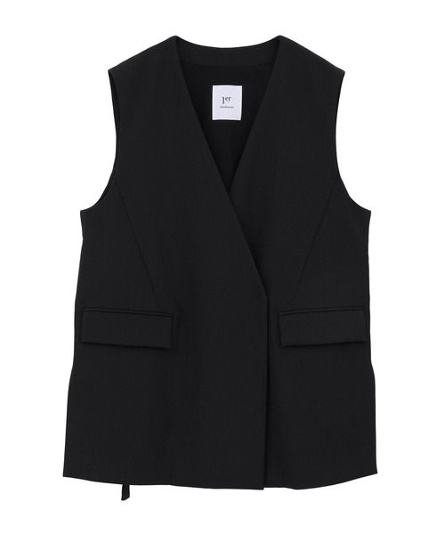 1er Arrondissement（プルミエアロンディスモン）の「TWドスキンノーカラージレ（その他アウター・レディース・ブラック系その他3/モカ・36/38）」の7枚目の写真