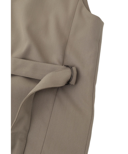 1er Arrondissement（プルミエアロンディスモン）の「TWドスキンノーカラージレ（その他アウター・レディース・ブラック系その他3/モカ・36/38）」の22枚目の写真