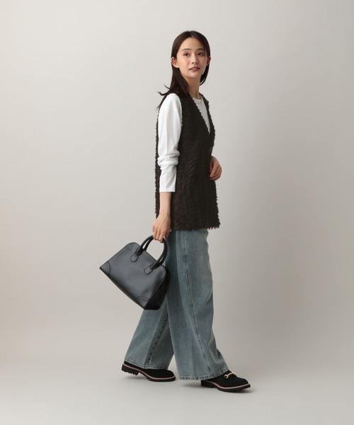 GLOBAL WORK（グローバルワーク）の「MATINEE LINE/フリンジベスト/583801（ベスト・レディース・ブラウン/ブラック・MEDIUM/LARGE）」の12枚目の写真