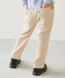 パンツ（ホワイト/白色系・コーデュロイ）ファッション通販