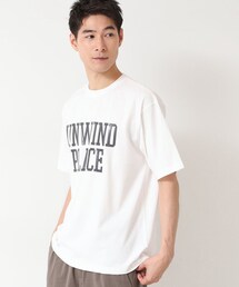 Dessin（デッサン）の「【洗える】オーガニックコットン ロゴプリントTシャツ（Tシャツ/カットソー）」