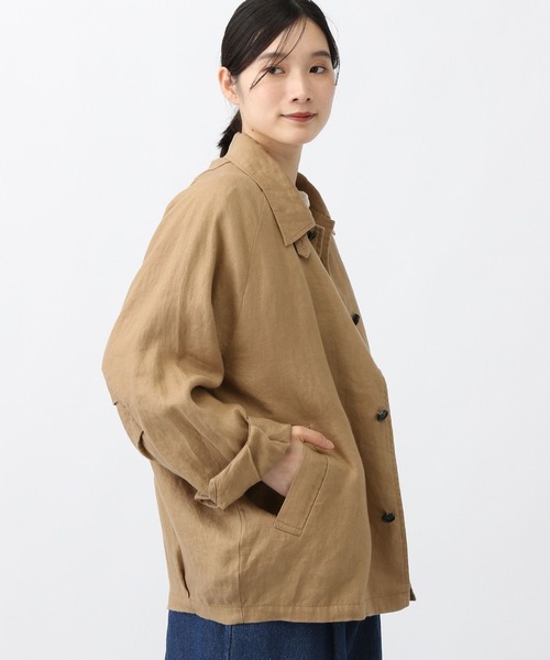 セール】《先行予約/natural by clip》リネンツイルコクーン