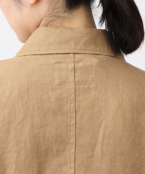 studio CLIP（スタディオクリップ）の「《先行予約/natural by clip》リネンツイルコクーンコート（チェスターコート・レディース・ベージュ・FREE）」の16枚目の写真