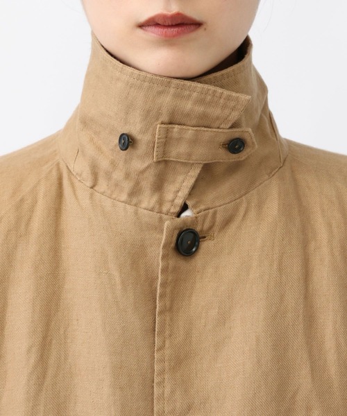 studio CLIP（スタディオクリップ）の「《先行予約/natural by clip》リネンツイルコクーンコート（チェスターコート・レディース・ベージュ・FREE）」の17枚目の写真