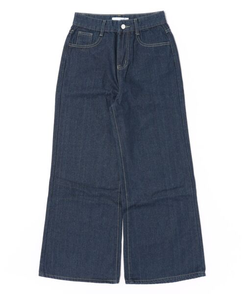 urge:(アージコロン )の「【URGE:】ハイウエスト ワイド バギー デニム パンツ(デニムパンツ・レディース・ネイビー・SMALL/MEDIUM/LARGE/X-LARGE)」の6枚目の写真