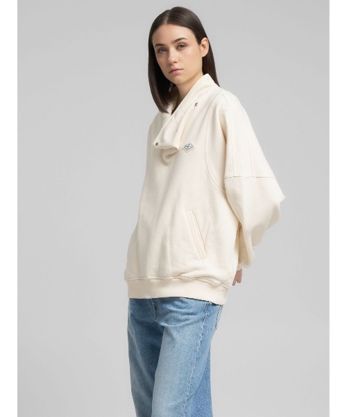 REPLAY（リプレイ）の「ハイラップネック スウェットシャツ（スウェット・レディース・ブラック・X-SMALL/MEDIUM/SMALL）」の4枚目の写真