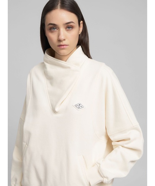 REPLAY（リプレイ）の「ハイラップネック スウェットシャツ（スウェット・レディース・ブラック・X-SMALL/MEDIUM/SMALL）」の5枚目の写真