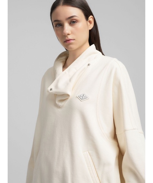 REPLAY（リプレイ）の「ハイラップネック スウェットシャツ（スウェット・レディース・ブラック・X-SMALL/MEDIUM/SMALL）」の7枚目の写真