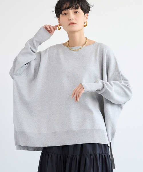 BARNYARDSTORM / ボートネックボリュームニット【WEB限定カラー