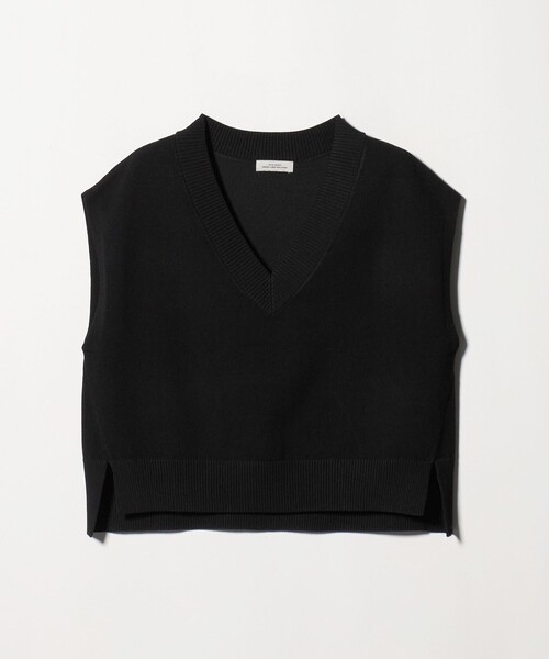 セール】Vネック ニット ベスト（ベスト）｜green label relaxing