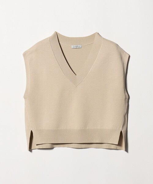 TTT MSW ベージュ Vネック ベスト TTT MSW ベージュ Vネック ベスト TTT MSW ベージュ Vネック ベスト