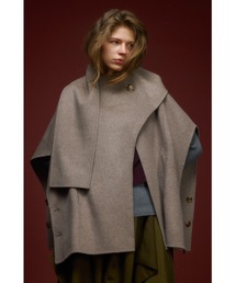 AZUL BY MOUSSY(アズールバイマウジー)の【PLUS】ストールリバーポンチョ(ポンチョ)