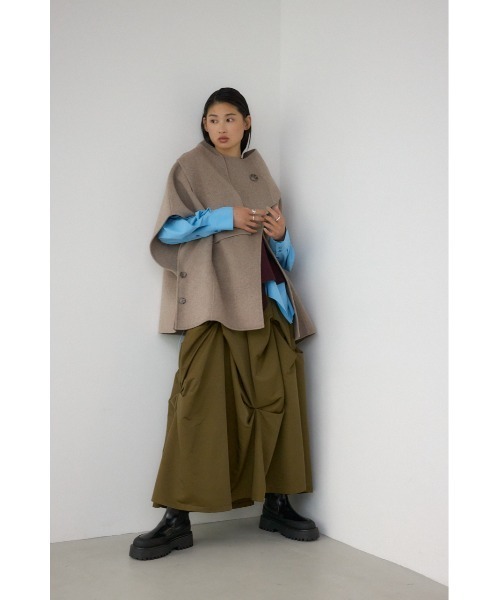 PLUS】ストールリバーポンチョ（ポンチョ）｜AZUL BY MOUSSY