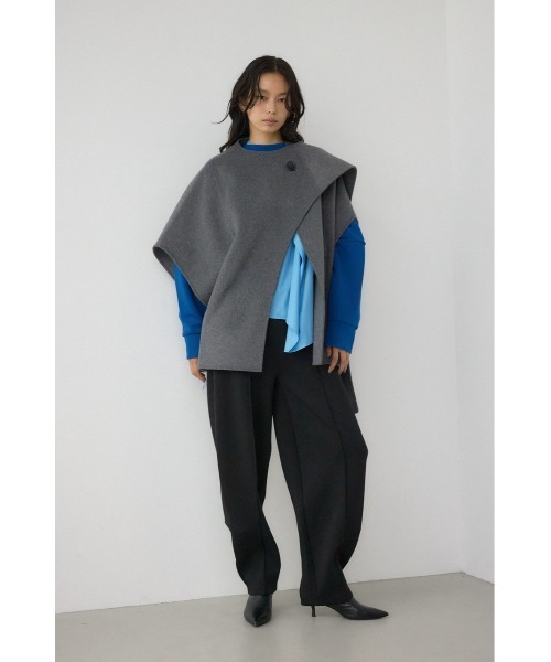 PLUS】ストールリバーポンチョ（ポンチョ）｜AZUL BY MOUSSY（アズール