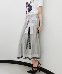 CRYSTAL BALL | Tulle Lace Pocket Skirt(スカート)