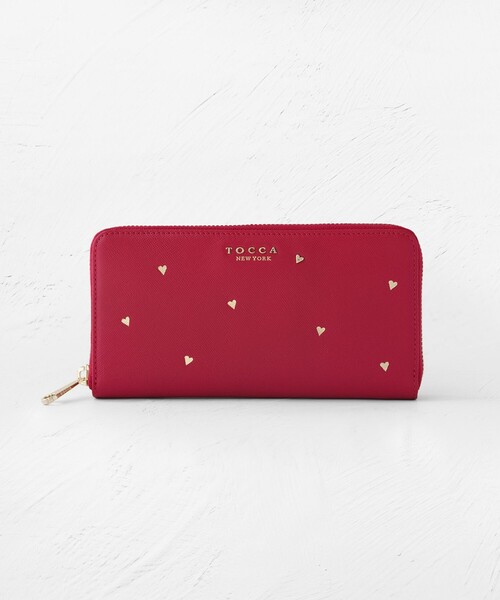 TOCCA（トッカ）の「LUCKY SHOWER LONGWALLET 長財布（財布・レディース・レッド系/ブラック系/ブルー系/ピンク系・F）」の4枚目の写真