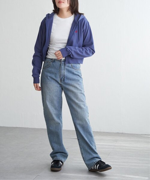 VENCEEXCHANGE(ヴァンスエクスチェンジ)の「BEVERLY HILLS POLO CLUB クロップドフルジップパーカー(パーカー・レディース・グレー/ブラック/オレンジ/グリーン/ブルー/杢グレー・FREE)」の10枚目の写真