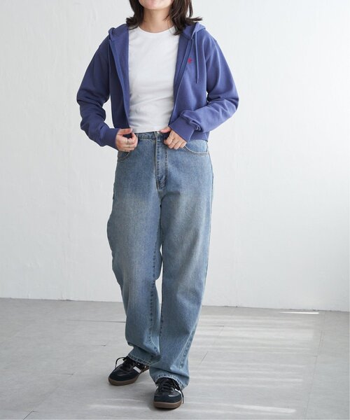 VENCEEXCHANGE(ヴァンスエクスチェンジ)の「BEVERLY HILLS POLO CLUB クロップドフルジップパーカー(パーカー・レディース・グレー/ブラック/オレンジ/グリーン/ブルー/杢グレー・FREE)」の11枚目の写真