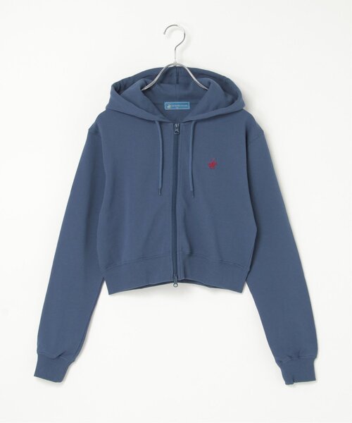 VENCEEXCHANGE(ヴァンスエクスチェンジ)の「BEVERLY HILLS POLO CLUB クロップドフルジップパーカー(パーカー・レディース・グレー/ブラック/オレンジ/グリーン/ブルー/杢グレー・FREE)」の16枚目の写真
