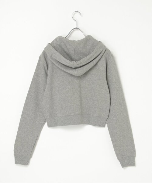 VENCEEXCHANGE(ヴァンスエクスチェンジ)の「BEVERLY HILLS POLO CLUB クロップドフルジップパーカー(パーカー・レディース・グレー/ブラック/オレンジ/グリーン/ブルー/杢グレー・FREE)」の18枚目の写真