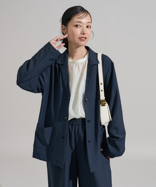 3点セットアイテム～トリオットシリーズ～】シャツジャケット